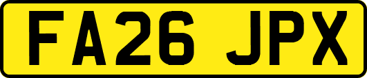 FA26JPX