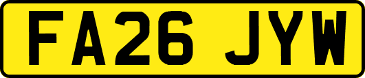 FA26JYW