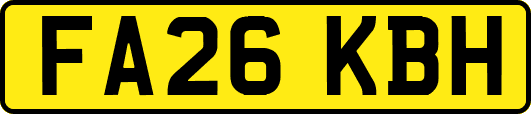 FA26KBH
