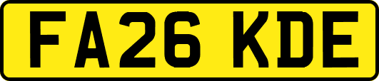 FA26KDE