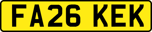 FA26KEK