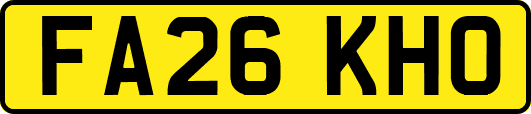 FA26KHO
