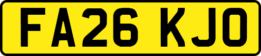 FA26KJO
