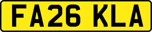 FA26KLA