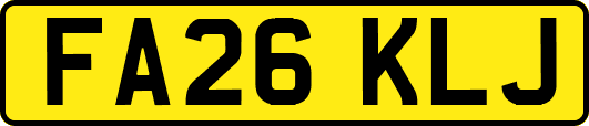 FA26KLJ