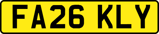 FA26KLY