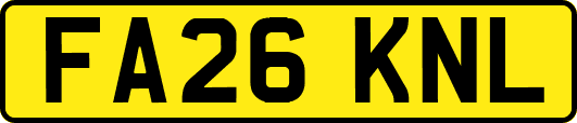 FA26KNL