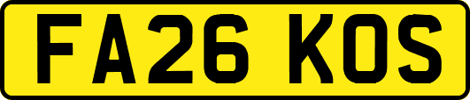 FA26KOS