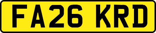 FA26KRD