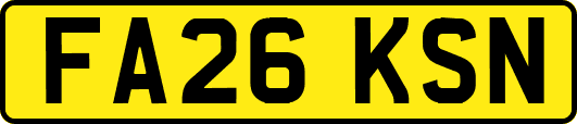 FA26KSN