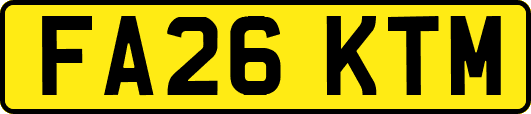 FA26KTM