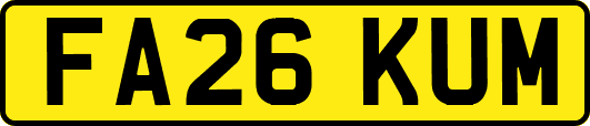 FA26KUM