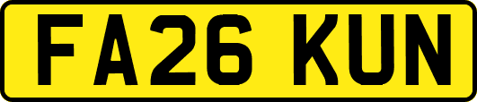 FA26KUN