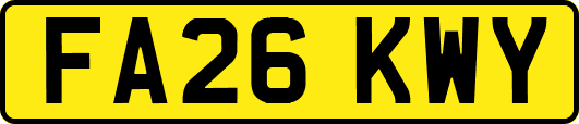 FA26KWY