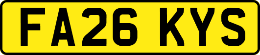 FA26KYS