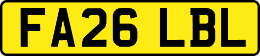 FA26LBL