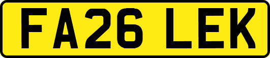 FA26LEK