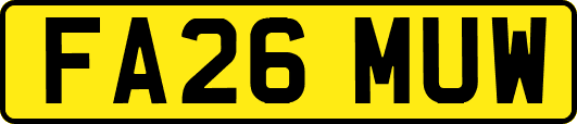 FA26MUW