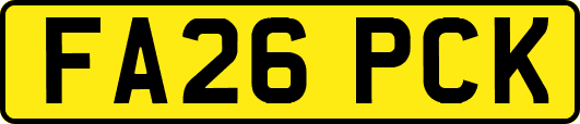 FA26PCK