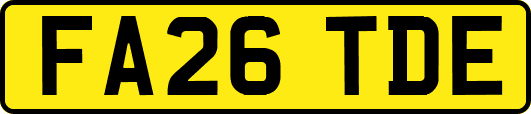 FA26TDE