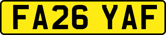 FA26YAF