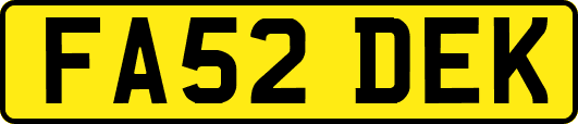 FA52DEK