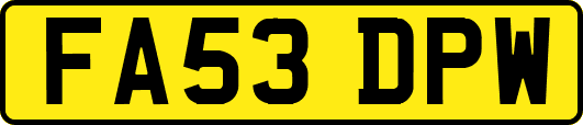 FA53DPW