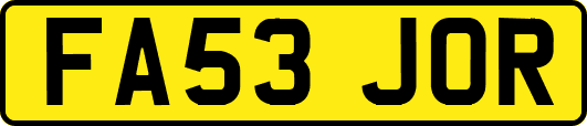 FA53JOR