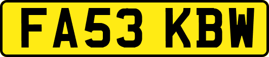 FA53KBW