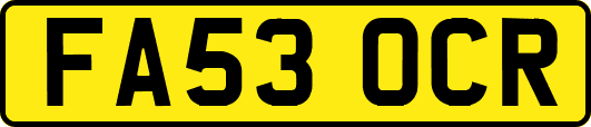 FA53OCR