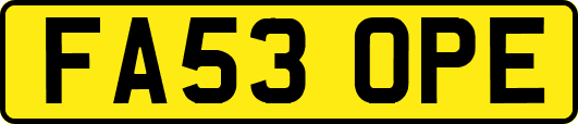 FA53OPE