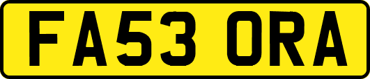 FA53ORA