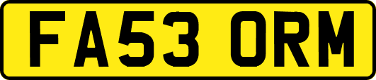 FA53ORM