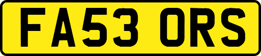 FA53ORS