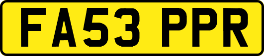 FA53PPR