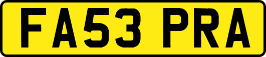 FA53PRA
