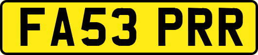 FA53PRR