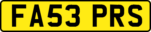 FA53PRS