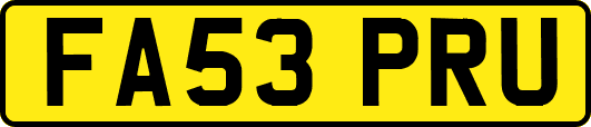 FA53PRU