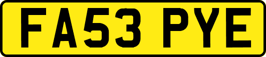 FA53PYE