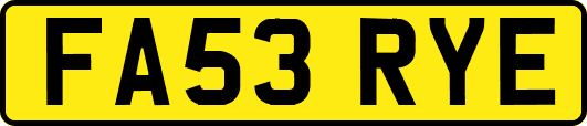 FA53RYE