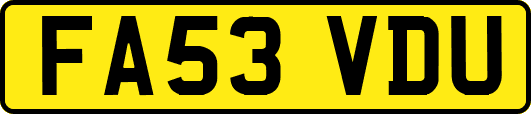 FA53VDU
