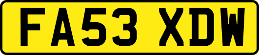 FA53XDW