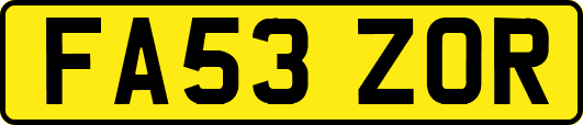 FA53ZOR