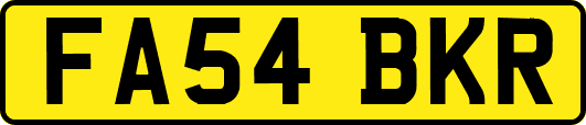 FA54BKR