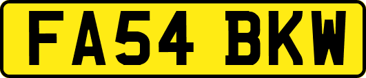 FA54BKW