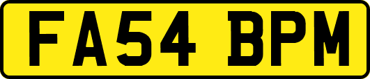 FA54BPM