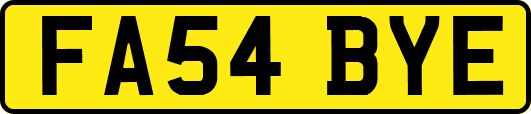 FA54BYE