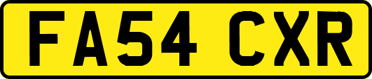 FA54CXR