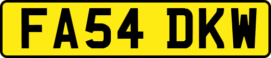 FA54DKW